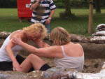 Mud Wrestling Photograph